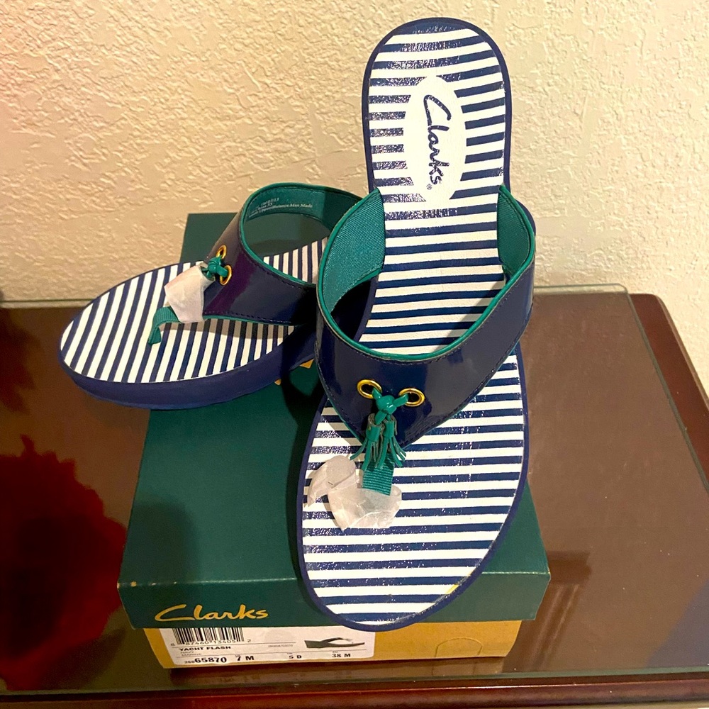 Clarks Yacht Flash wedge sandal